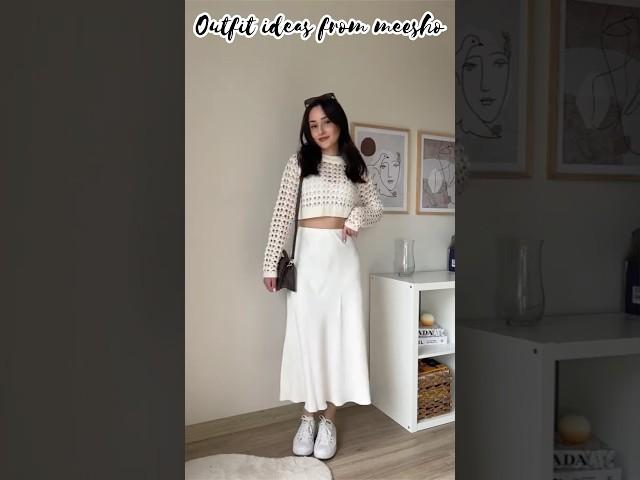 Outfit ideas from meesho #outfitoftheday #outfitideas #pinterest #meeshohaul #meesho #koreanfashion