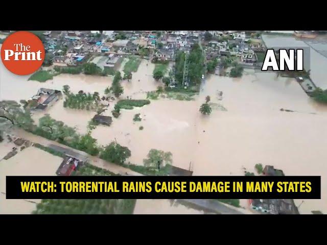 Watch: Heavy rains cause flooding, water-logging, damage to property in many states