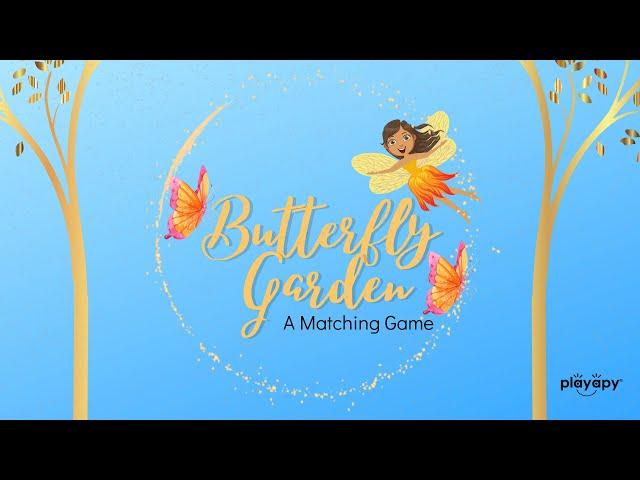 BUTTERFLY GARDEN | Fairy Inspired Visual Perception Matching Game for Kids