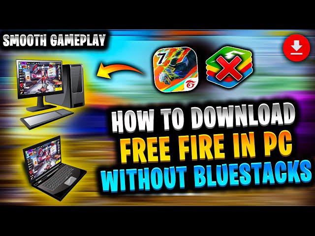 Download free fire in PC without bluestacks | How to download free fire in PC without bluestack 2024