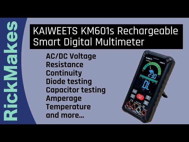 KAIWEETS KM601s Rechargeable Smart Digital Multimeter