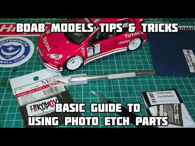 Basic Guide to using Photo Etch - Tips & Tricks for scale model cars