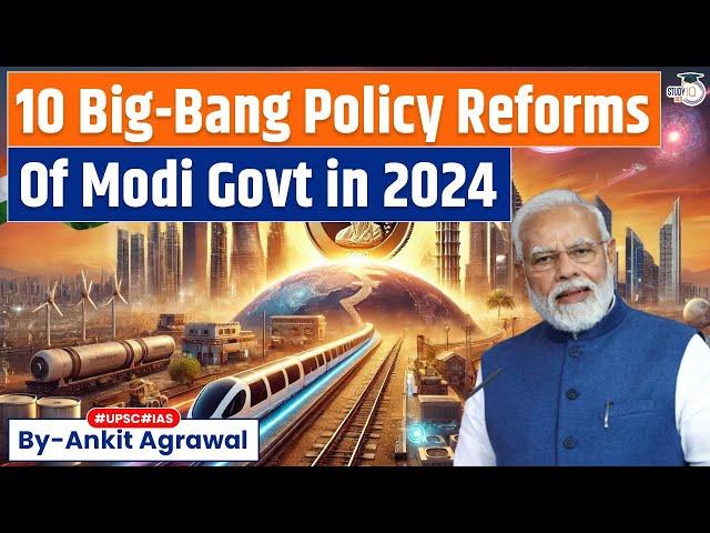 10 Big-Bang Policy moves Modi government made in 2024 | By Ankit Agrawal