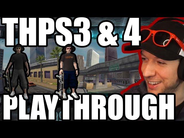 THPS3 & 4 PLAYTHROUGHS FOR THE FIRST TIME SINCE 2002