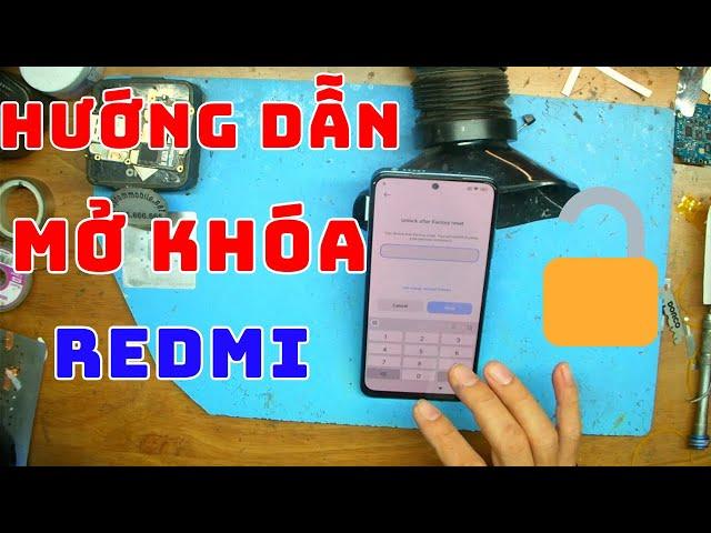 Hướng dẫn mở khóa tài khoản google xiaomi mới nhất ,miui 13 miui 14