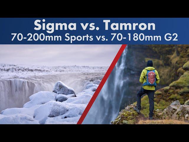 Sigma 70-200 mm Sports vs. Tamron 70-180 mm G2 | Tele-Zoom-Objektive im Duell [Deutsch]