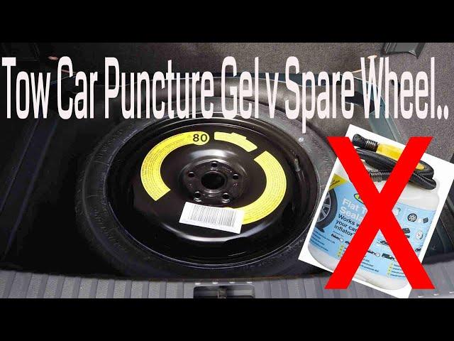 Tow Car Puncture Gel v Spare Wheel