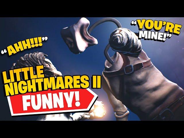 Smol Teacher's vs. Mannequins! | Rico *NEW* Little Nightmares II Funny Moments