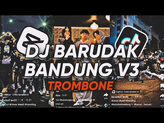 DJ BARUDAK BANDUNG V3 X TROMBONE SOUND PRESET - Dj Gombal Remix