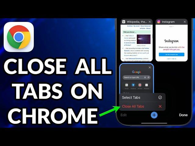 How To Close All Tabs On Chrome iPhone