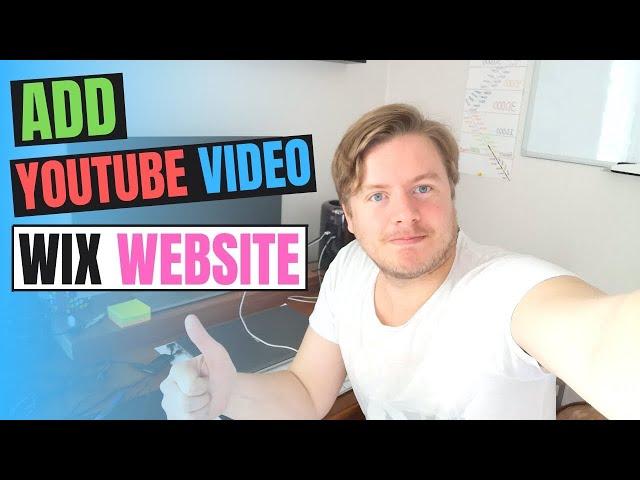 How to Add YouTube Video to Wix Website 2020