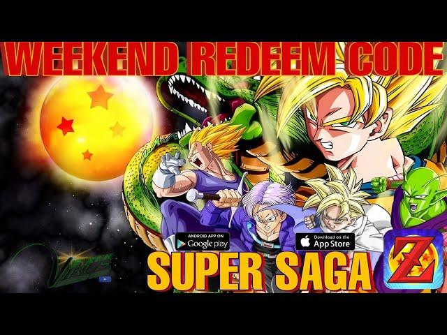 Super Saga Z - New Weekend Redeem Code  #5 Card Action Idle RPG game - android/iOS
