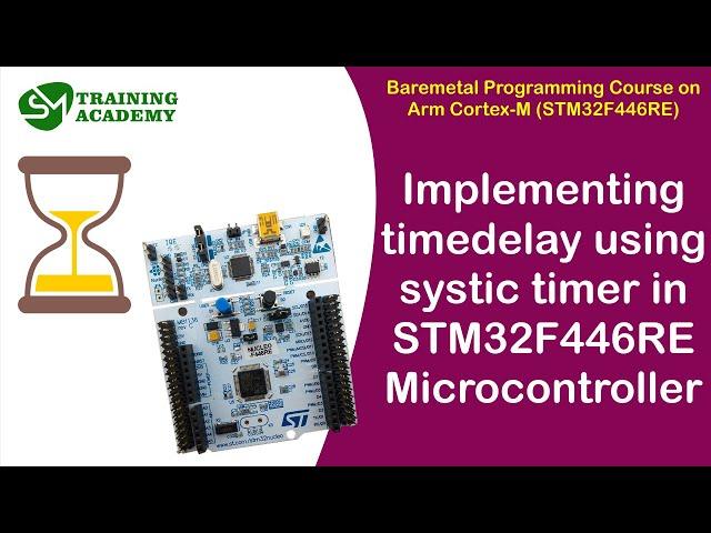 Implementing Time delay with Systick Timer in STM32F4466RE