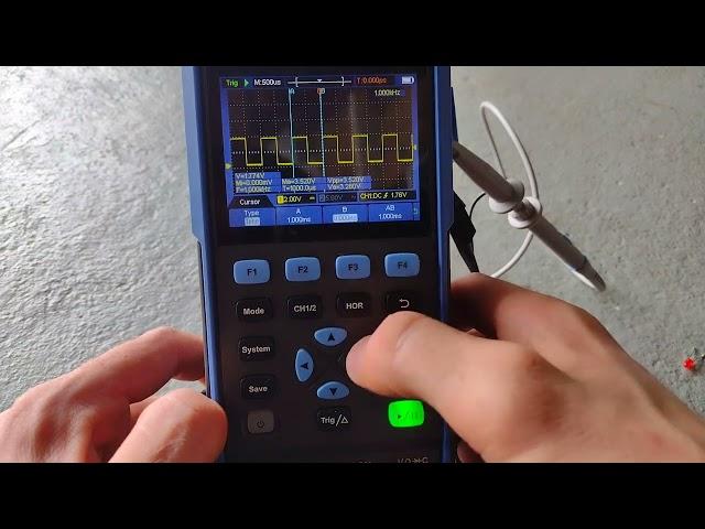 Owon Oscilloscope instructions/ review