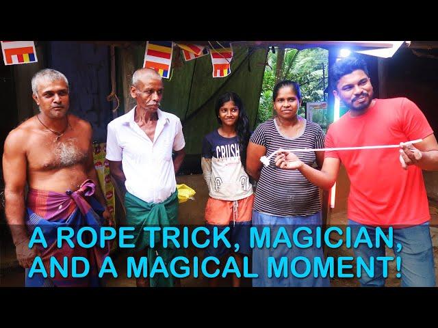 Escape to a Breathtaking Stream in Sri Lanka | Cool Baths, Local Cuisine, and Amazing Magic Tricks!