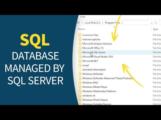 SQL Tutorial - Creating a managed database