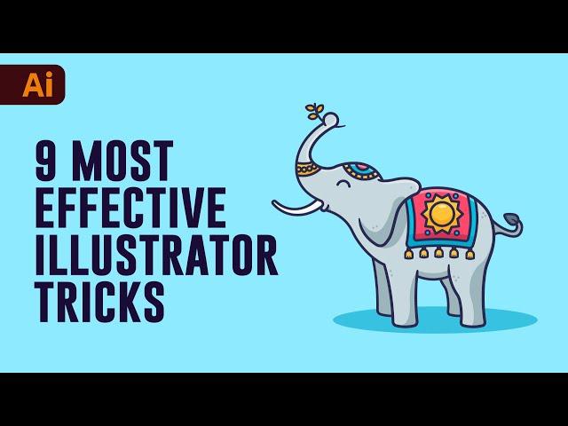 9 BEST TIPS: Illustrating in Adobe Illustrator Tutorial