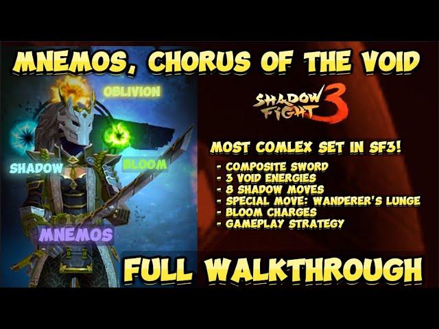 Mnemos Complete Walkthrough - Shadow Fight 3, Chorus of the Void