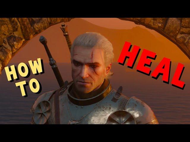 Witcher 3 how to heal