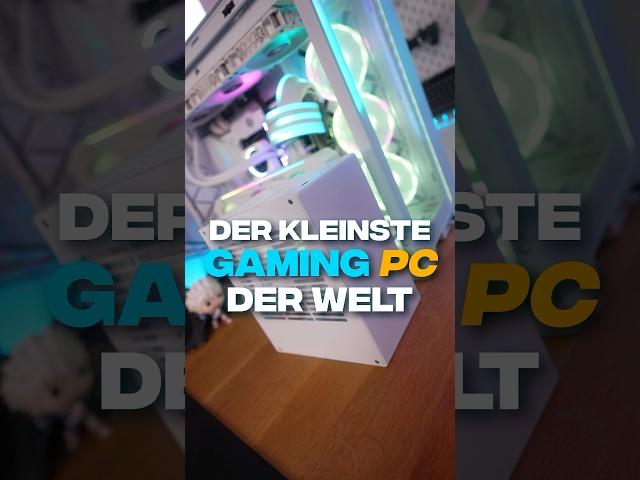 Ich baue den kleinsten Gaming PC der Welt?!  #shorts