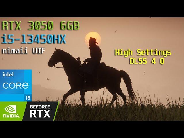 RTX 3050 6GB | Red Dead Redemption 2 | High Settings + DLSS 4 Q