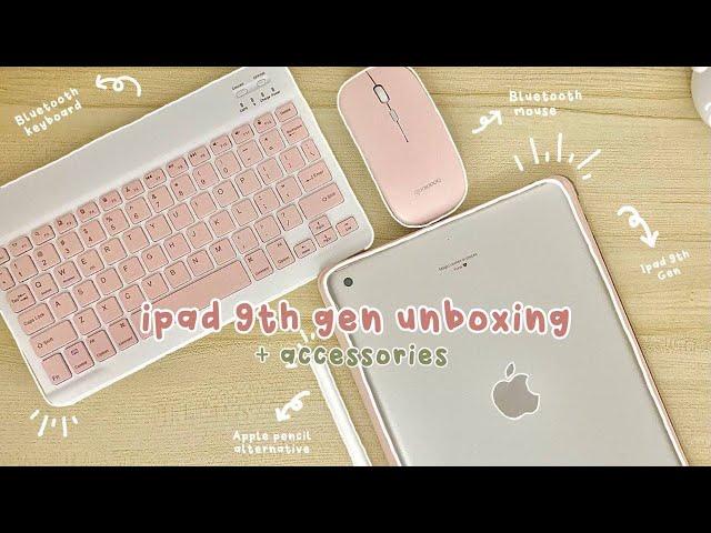  Unboxing Ipad 9th Gen 2021 (Silver) + apple pencil alternative + accessories | Malaysia