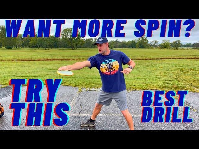 How To Get MORE Spin Into Disc || Beginner Tips || BEST DRILL