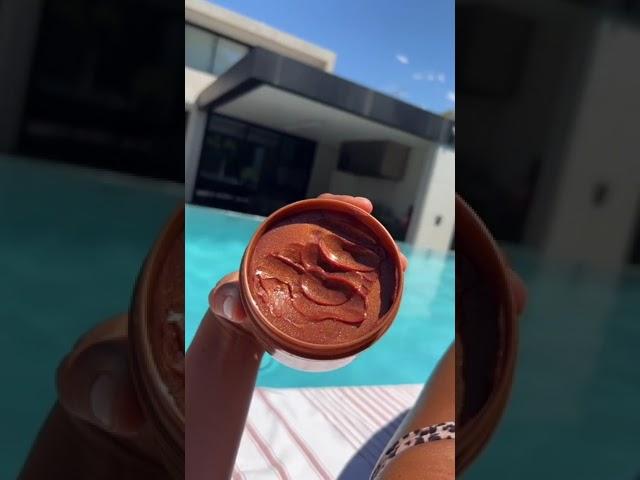 Pool days with our Gold Shimmer Intensive Tanning Gel This one is an absolute game changer! 