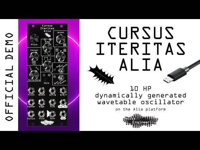 Cursus Iteritas Alia wavetable oscillator from Noise Engineering