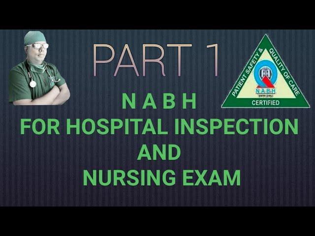 First part of NABH question and answers for nursing staff #NABH,