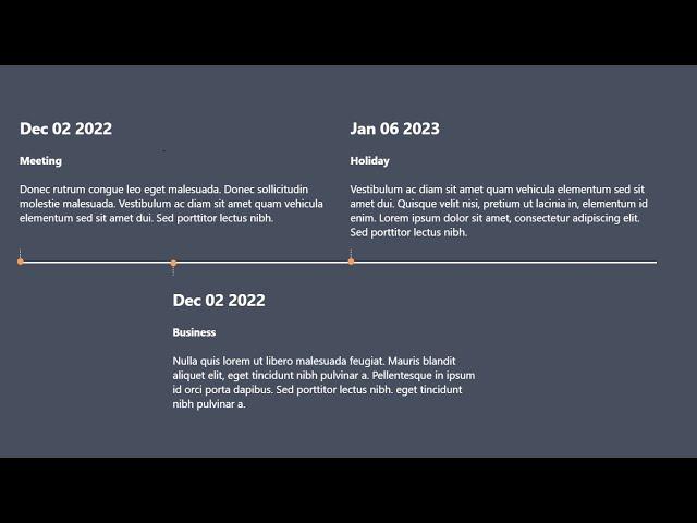 SharePoint Event Timeline web part