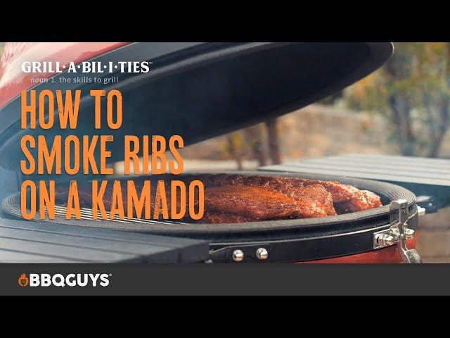 How to Smoke Ribs on a Kamado Charcoal Grill | BBQGuys