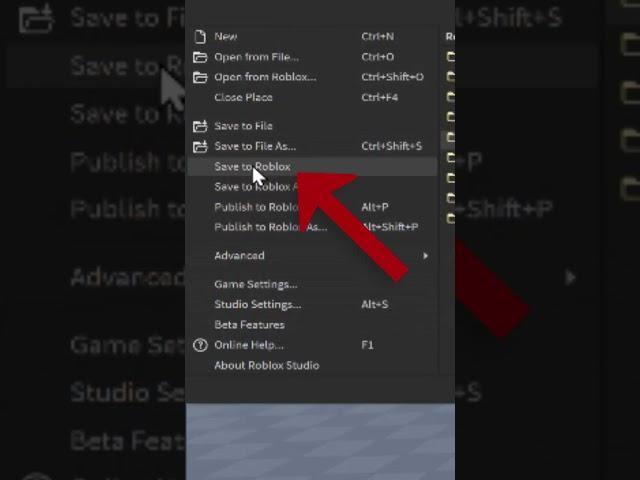 How To SAVE Your Roblox Studio Games! | Roblox Studio