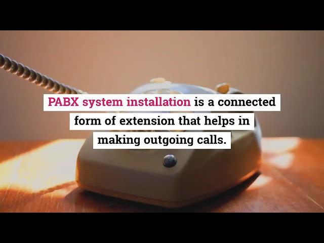 How Does PABX System Installations in Dubai Work