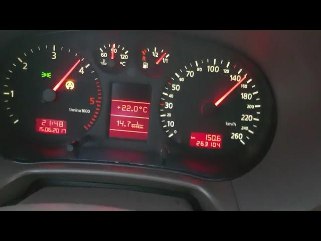 Audi a3 8l 130 tdi acceleration