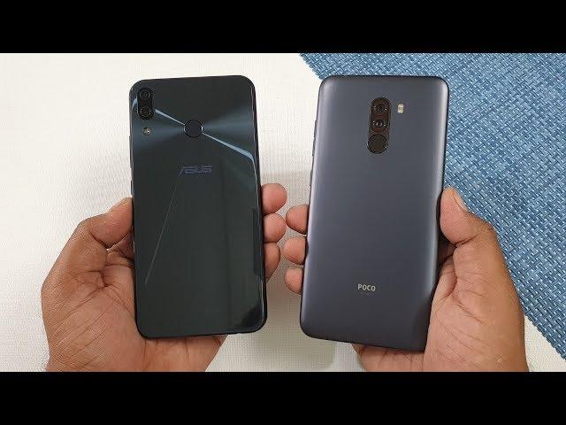 Xiaomi Poco F1 vs Asus Zenfone 5Z Speed Test !