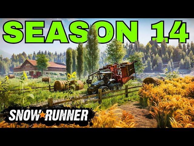 SnowRunner is so BACK !!! SEASON 14 - Austria