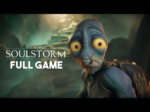 ODDWORLD SOULSTORM Gameplay Walkthrough (Full Game) Every Ending