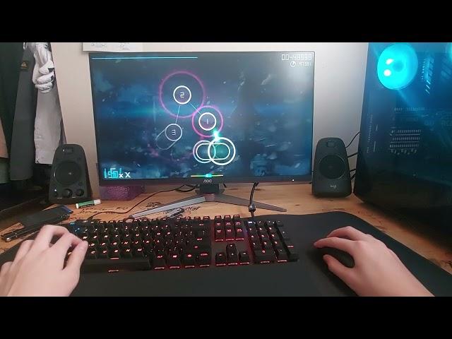 pov osu! with 3200 dpi