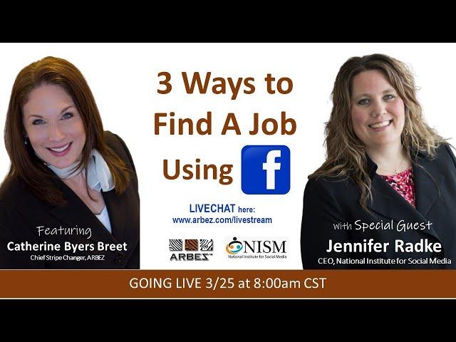 3 Ways to Find A Job Using Facebook | Facebook Job Search | Facebook Job Search Tips