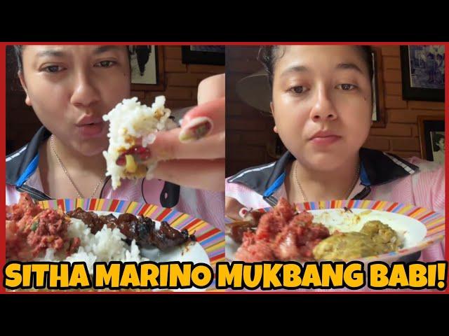 SITHA MARINO MUKBANG MAKAN "BRENGKES POLO & LAWAR GETIH" BIKIN NETIZEN MUAL MELIHATNYA!