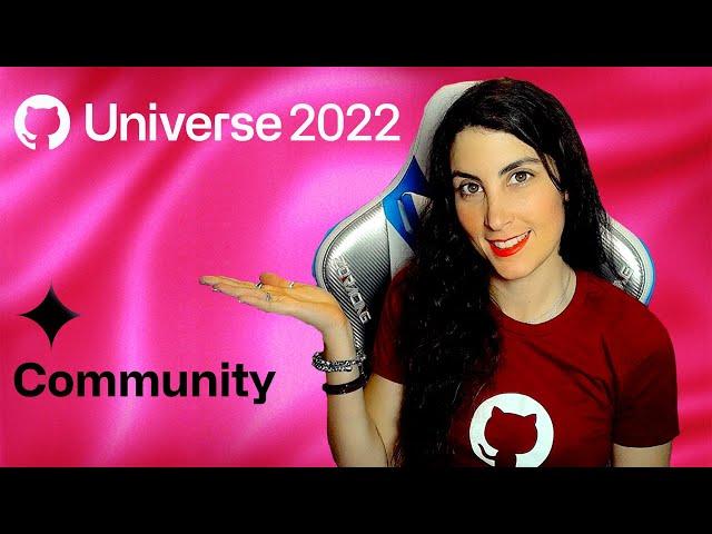 GitHub Universe: connect with the community #Shorts