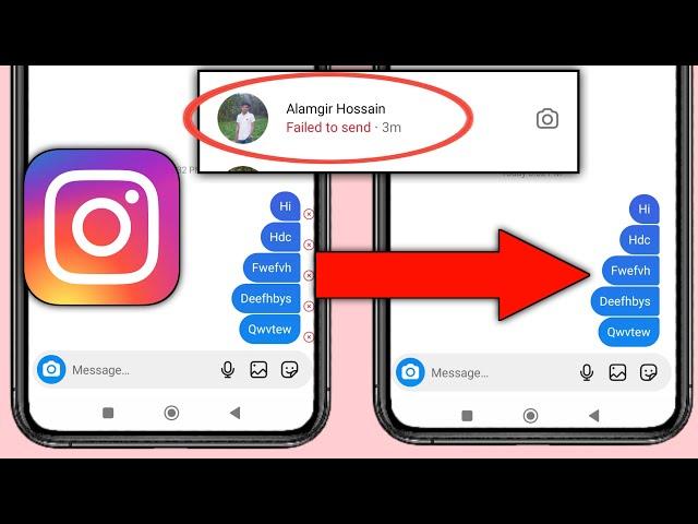 failed to send message in instagram 2025 | How To Fix Failed To Send Message On Instagram |