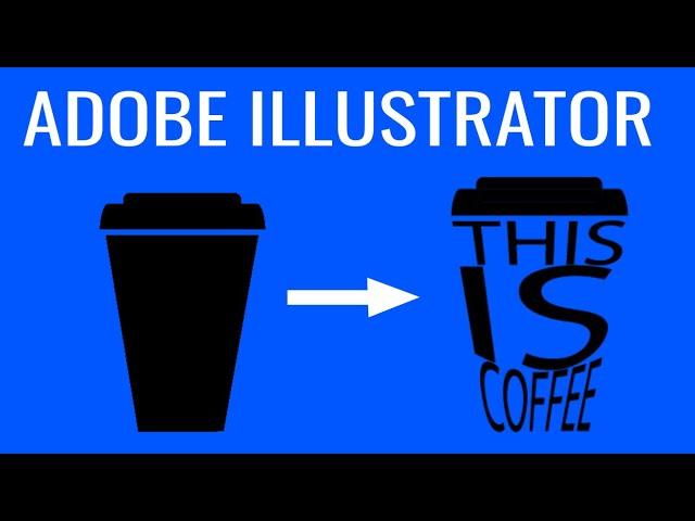 Adobe Illustrator Tutorial: Die Grundlagen mit Text arbeiten Schrift in Form umwandeln