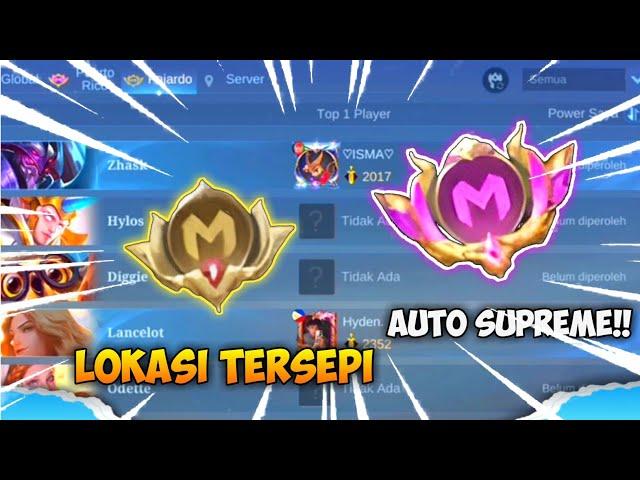 FAKE GPS LOKASI MOBILE LEGEND TERENDAH 2024! LOKASI PALING SEPI YANG JARANG PLAYER INDO TAU !! MLBB