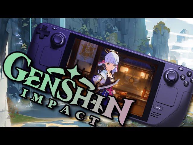 「Finally, Genshin Impact on Steam Deck」