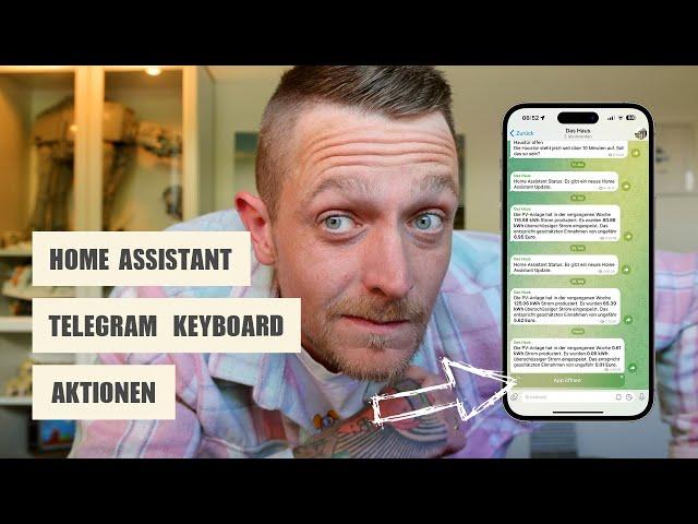 Telegram Inline Keyboard in Home Assistant | Automatisierungen auslösen und Smart Home steuern