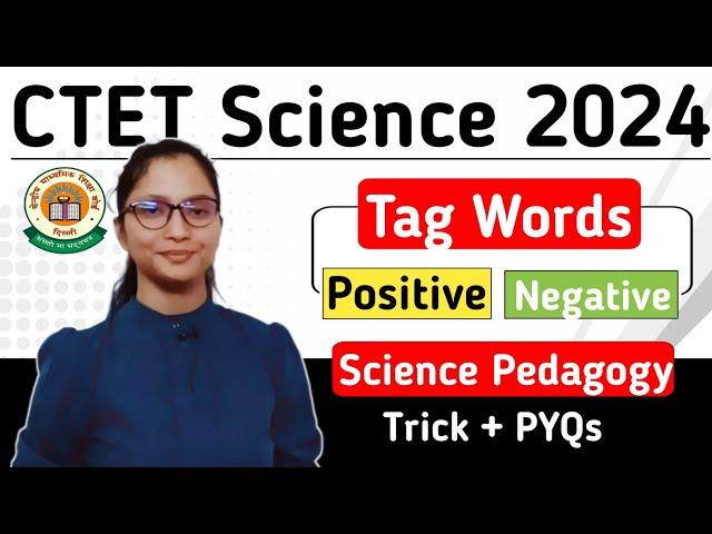 CTET July 2024 Science Pedagogy Paper 2 | CTET Science Pedagogy Tag Words | CTET Science Paper 2 |