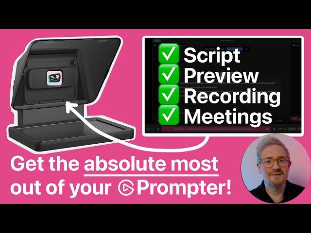 How to get the most out of your Elgato Prompter on Mac