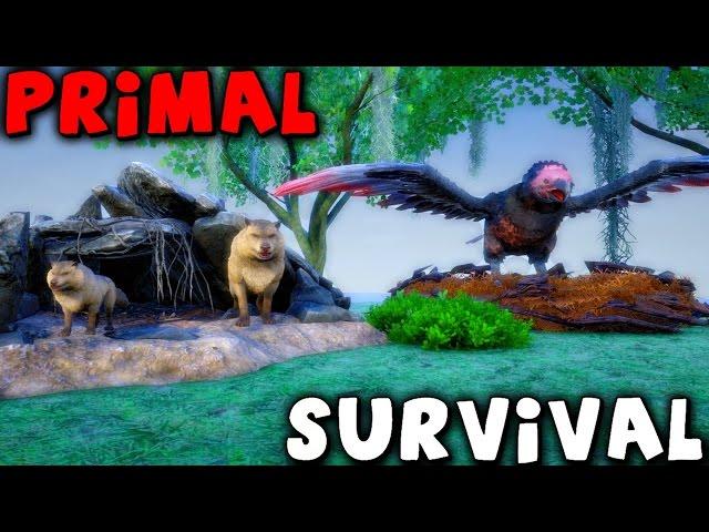 ARK Dev Kit - PRIMAL SURVIVAL PREVIEW / PLAY AS DINO, FISHING, INDUSTRIAL GRINDER ( Gameplay )